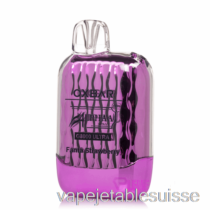 Vape Suisse Oxbar X Alpha G8000 Jetable Fanta Fraise